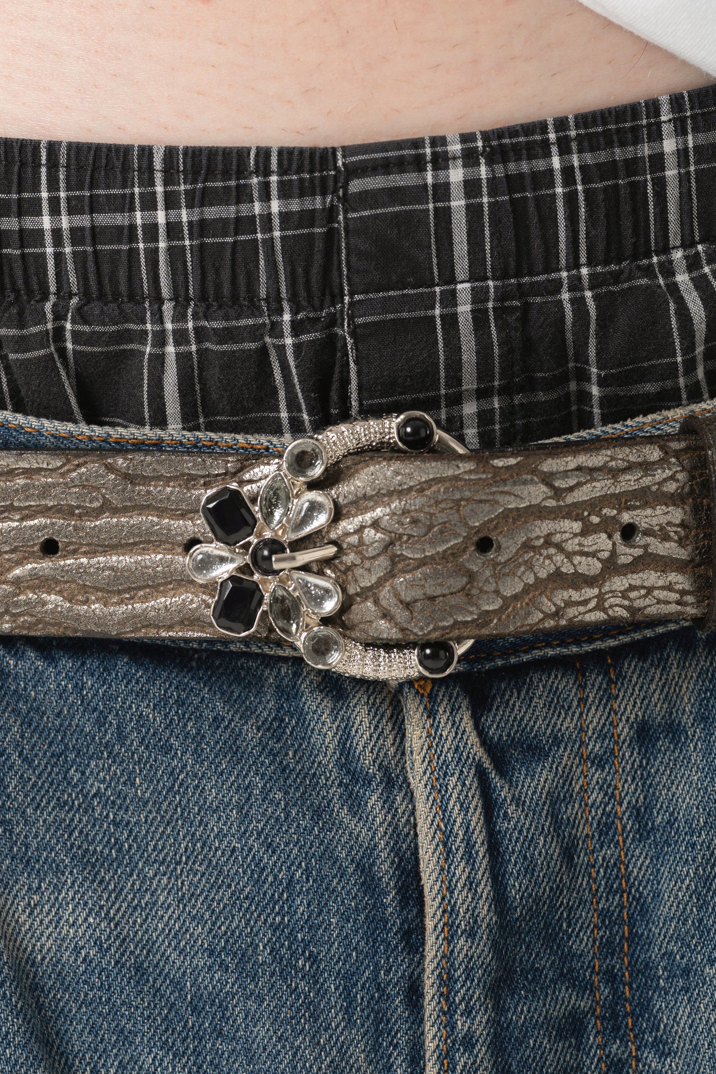 Tree Leather Belt
